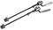 JOINPAYA 2pcs Rear Wheel Skewer Adapter Quick Release for Bike Trainer Steel Axle Fits Mountain and Road Bikes