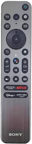Genuine Replacement TV Remote Control Compatible with Sony RMF-TX900U - XR42A90K OLED HDR 4K Ultra HD Smart Google