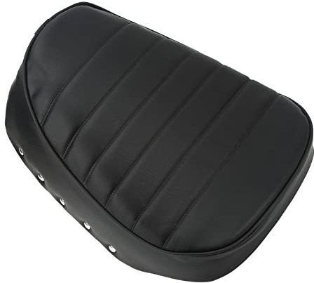 Itonash Motorcycle, Replacement Cushion for Monkey Z50 Z50J BLACK FAT, with Nonslip Design, PU Leather, ABS Foam