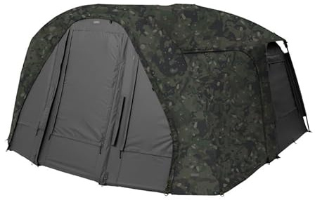 Trakker Tempest RS 100 Social Cap Camo | Creates a 1.2m Porch Area on RS 100 Shelter | 155cm(H) x 270cm(W) x 120cm(D) | Breathable | Superior Water Repellency | Black Out Pigment | Code 200526