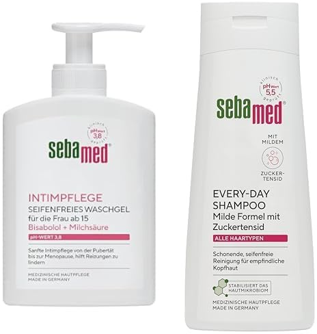 Sebamed Intim-Waschgel pH 3,8 + Sebamed Every Day Shampoo 200 ml