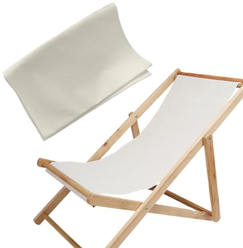 Comebachome Tela de Repuesto para Silla, Tela de Repuesto para Silla de Patio Plegable de 45 x 17, Eslinga de Patio portátil para tumbonas, Piscina, Tomar el Sol, jardín, Estilo 2