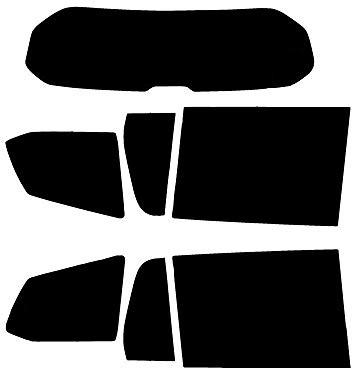 PSSC Pre Cut Rear Car Window 5% Tint Films for Citroen C4 Picasso Grand 2014-2016