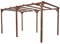 Habrita Foresta Pergola THONON en Bois Thermo chauffé sans Couverture 14,80 m²