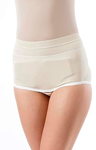 Pani TERESA MEDICA Leistenbruch Slip Damen Hernie Unterwäsche Frauen Bruchslip Hernie Slips Stützgürtel Leistenbruchgürtel Bruchband Beige