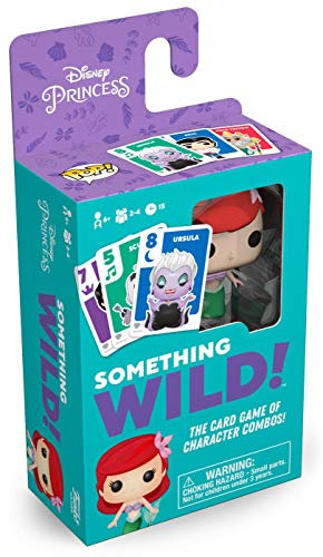 Funko Brettspiel: Signature Games - Something Wild Card Game - The Little Mermaid, Mehrfarbig, 168+ Jahre, 2-4 Spieler