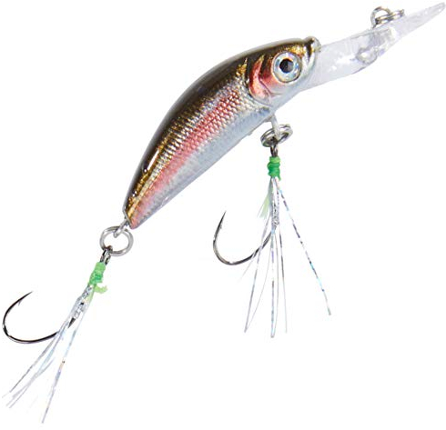 Balzer UV Confidential Minnow Wobbler 3,4cm 2,1g - Forellenwobbler, Farbe:Regenbogenforelle
