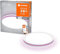 LEDVANCE ORBIS CIRCLE SMART+ WiFi Leuchte Ø 46cm, dimmbare runde LED Deckenleuchte für den Innenbereich, 28W, Farbtemperatur von 3000-6500K, 2400 Lumen, 2 Lichter für weißes und farbiges Licht, weiß