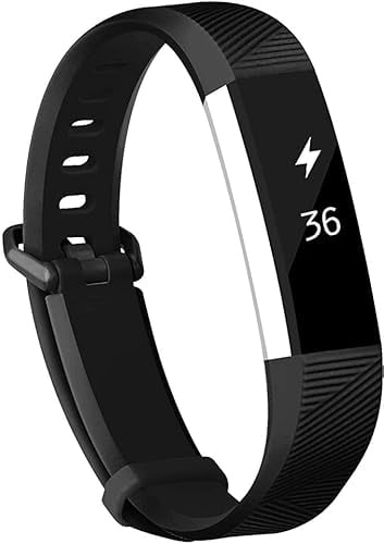 MOUNT TECH fitbit alta wrist straps,Replacement strape for Fitbit Alta/Fitbit Alta HR, Adjustable Sport Wristbands for Women Men (Small Size: 5.5''- 6.7'' Wrist, BLACK)