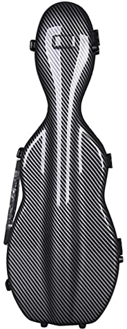 Geigenkoffer Geigenkoffer In 4/4-Größe Carbon-Faser-Geigenkoffer-Rucksack, Tragbar, Tragbar, Leicht (Color : 01)