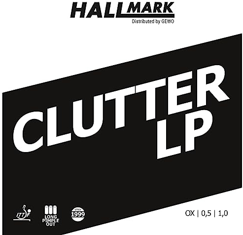 Hallmark Belag Clutter-LP, violett, 0,5 mm