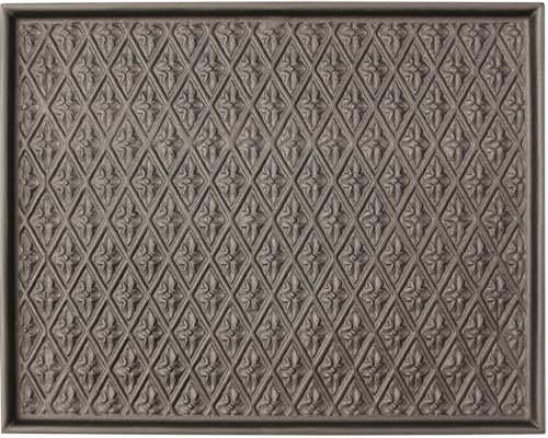 Kaminplatte mit Wabenmuster B 58,5 cm x H 46,5 cm