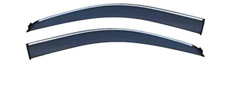 FUNFOB Windabweiser 2 Stück Für VW Für Caddy 2005-2022 Fensterblenden Regenschutz Regenschutz Abweiser Markise Schild Lüftungsschutz Zubehör Auto Seitenfenster Visier Abweiser