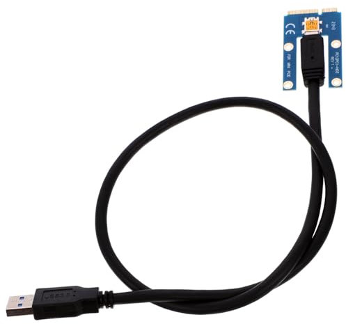 HOMSFOU Tarjeta gráfica Externa para portátil GPU Externa del Ordenador gráficos de extensión pcie Express Ordenador portátil Tarjetas gráficas Partes de una computadora USB