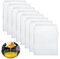 8Pcs Nylon Cheese Cloth, 29.5x20.5CM Washable Straining Cloth, Micron Fine Mesh Filter Bag, Fine Mesh Cheesecloth for Straining, Reusable Strainer Bag for Fruit Juice, Wine, SOYA Milk