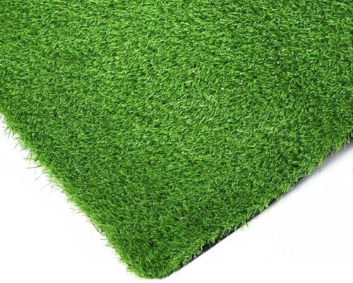 Rasenteppich Rollrasen Rasengitter Kunststoff Kunstrasenrolle Höhe 20mm 30mm Indoor Outdoor Kunstgras Mit Drainage UV-beständig Landschaftsgestaltung Kunstgräser Kunstrasenteppich(Höhe: 20mm,100x100cm