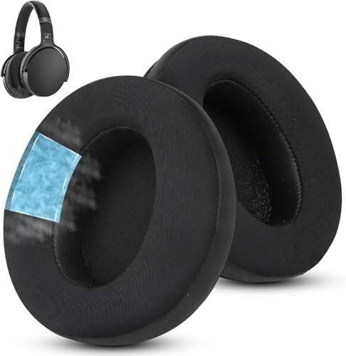 HD4.50BT - Cuscinetti auricolari di ricambio in gel di raffreddamento compatibili con cuffie Sennheiser HD 4.50BT, HD 4.50BTNC, HD 4.50SE, HD 4.40BT, HD 450BT, HD458BT, HD 4.30G, in memory foam,