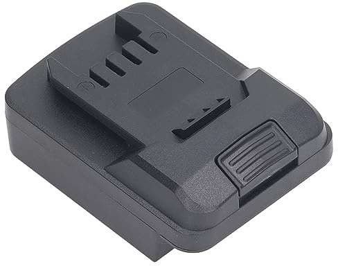 Adaptateur de Batterie, Boucle Intégrée, Conception Antidérapante, Convertisseur de Batterie ABS avec Une Carte de Protect pour Outil électrique Parkside X20V Team