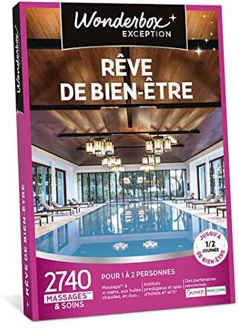 Wonderbox - Rêve De Bien-être - Coffret Cadeau - Idée Cadeau Relaxation
