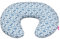Mother hood Stillkissen ergonomisch, Öko-Tex Standard 100, Blätter blau