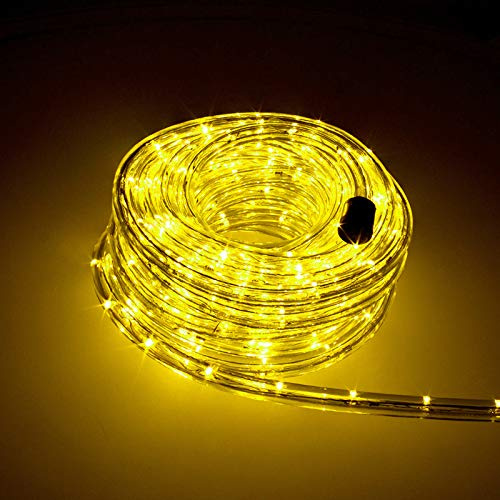 Trade-Shop LED-Beleuchtung Licht-Schlauch Lichterkette 36 LED/Meter für Balkon Terasse Garten Party Weihnachten Deko (5M/10M/20M/30M/40M/50M/60M/80M/100M)