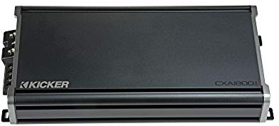 Kicker 46CXA18001 CXA18001-Amplificador de subwoofer mono clase D de 1800 vatios