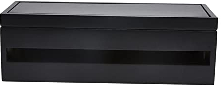 Fenteer StromStromkabel Management Box Organizer für, Power Streifen oder Protektoren, Verstecken Lose Drähte TVs, Computer, Schwarz
