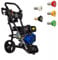 Pro Splash PS-205-PL Petrol Pressure Washer – 2900 PSI / 200 Bar, 7HP OHV Engine, Jet Wash with 5 Quick-Connect Nozzles, Built-in Detergent Tank, High Pressure Power Washer – Black