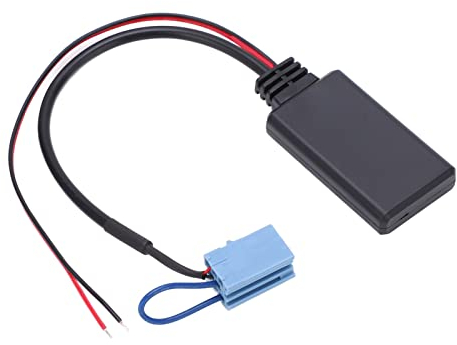 Adaptador de audio Bluetooth para radio, adaptador de radio de coche Bluetooth, adaptador AUX IN, módulo Bluetooth Mini ISO de 8 pines, repuesto para Smart Fortwo 450 para radios Grundig