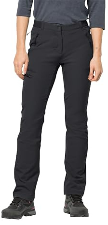 Jack Wolfskin Damen Geigelstein Pants Wanderhose, Schwarz, 84 EU