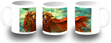 MERCHANDMANIA TAZA FOTOLUMINISCENTE Monkey D. Luffy, piratas, rey, sombrero de paja brilla oscuridad.