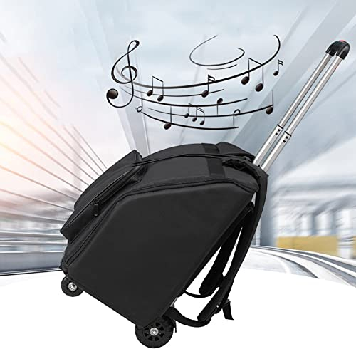 HDYNUZ Akkordeontasche mit Riemenscheiben, Akkordeontasche, wasserdicht, dick gepolstert, Zubehör für Tasteninstrumente, Gig-Taschen für 32–120 Bass-Akkordeons (Size : 120 Bass)