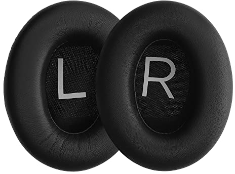 kwmobile Replacement Earpads Compatible with Bose Noise Cancelling 700 / NC700-2x Sheepskin Headphones Pads - Black