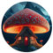 1000-teiliges rundes Puzzle A Mushroom Home Kreispuzzles für Erwachsene und Kinder Kartonpuzzles Erwachsene Puzzles Geschenke (Größe 67,5 x 67,5 cm)