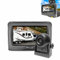 MHCABSR Caméra de sauvegarde magnétique sans fil WiFi avec écran LCD de 4,3 pouces pour col de cygne, cheval, remorque, bateau, camping-car, voiture
