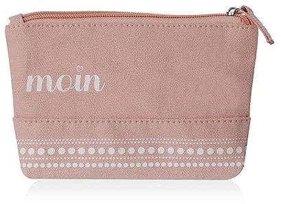 Sonia Originelli Kosmetiktasche mit Moin Motiv in Rosa, Kleiner