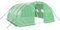 vidaXL Serre avec Cadre en Acier Vert 16 m² 4x4x2 m