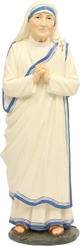 FADEDA Hlg. Mutter Teresa/Höhe:11 cm/handbemalt/detailgetreue Krippen Figuren - Weihnachten Tisch Dekoration Krippe Zubehör