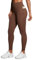CRZ YOGA Butterluxe Damen High Waist Sport Leggings Blickdicht Soft Yoga Hosen Gym Workout Leggins mit Taschen - 71cm Kaffeebraun 42