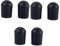 Supvox 6 Stk Antirutschmatte Cello-heckstiftkappe Cello-stachelspitze Matte Cello-stachelspitzenschutz Etui Für Cello-schwanzstifte Anti-rutsch-matte Für Cello-stachelspitze Endstück Bass