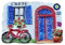Generisch Griechenland Souvenir Kreta Kühlschrankmagnet 7 x 5,2 cm 1er Pack Poly magnet Rechteckig