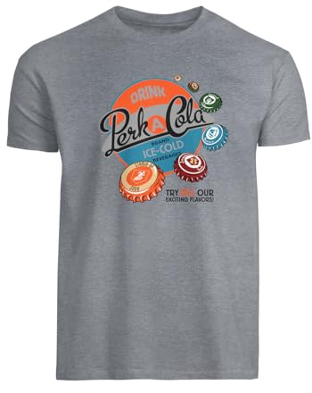 Call of Duty: Black Ops 6 Unisex T-Shirt Perk-A-Cola Grey XXL