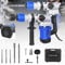 Elektrischer Bohrhammer,Schnurgebundener Hammer mit Bohrern und Meißeln,Hochleistungs-Schlagbohrer,Schlagbohrer-Set 1080W mit 6 Modus und 360°-Drehgriff zum Schlagen/Stemmen/Bohren