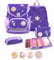 Belmil Premium Compact Plus ergonomisches Schulranzen Set 5 - teilig, AGR, Brustgurt, Hüftgurt, Magnetverschluss (405-41/P/S) (Dahlia 2)