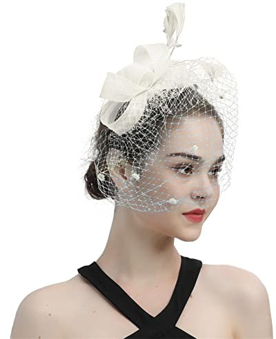 pxjsdwe pfau haarreif, Feder Haarschmuck Haarreif Damen Abschlussball 20er Jahre Feder Stirnband Karneval Party Feder Kopfschmuck Schwarz Fasching Kostüm Hochzeit Cosplay Feder Haarschmuck