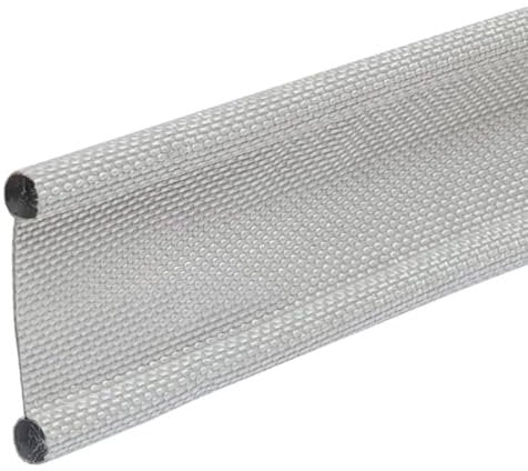 Riel de toldo de 3 metros de 6 mm a 6 mm, doble abalorio, tira de Kador, ajuste para adaptarse a la figura de 8 canales para cámper, furgoneta, autocaravana, caravana