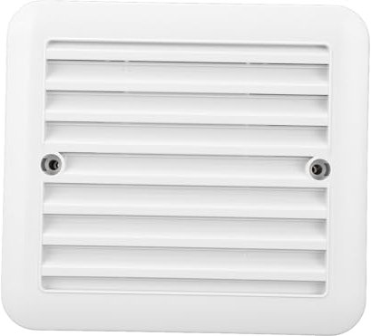 AMAKO RV Seitenlüftungsgitter: Wasserdicht, Vielseitige Luftaustausch Schuppenlüftung für Wohnmobil, Anhänger, Boot, Wohnwagen und Yacht, 140 X 130 Mm