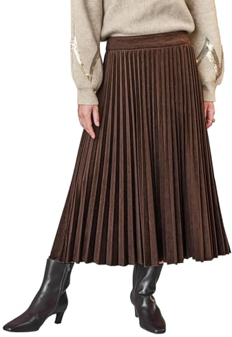 CUPSHE Satin-Falten Damen Langarmkleid, Elegante Abendessen Party Maxikleid | fließende Satinoptik, hoher Bund, A-Linien-Schnitt, strukturierte Faltenpartie, elastischer Bund, lange, fließende Silhouette