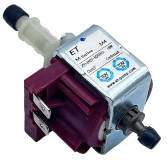 ET M2 M4 Electromagnetic Suction Pump 18W, for Coffee Machine/Steam Engine/Washer/Steam Pot, High Pressure DC Water Pump