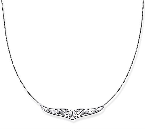 Thomas Sabo Damen-Kette mit Anhänger Rebel at heart Halskette Silber vergoldet 50 cm - KE1569-637-21-L50v